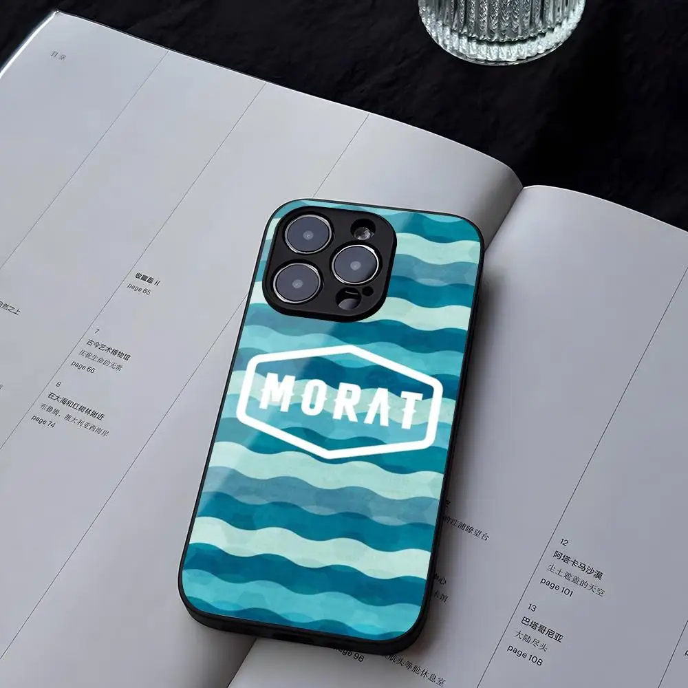 Morat Band Phone Case Tempered Glass For iPhone 13 14 12 16 15 11 Pro XS Max Plus Mini X XR SE2020 Coque