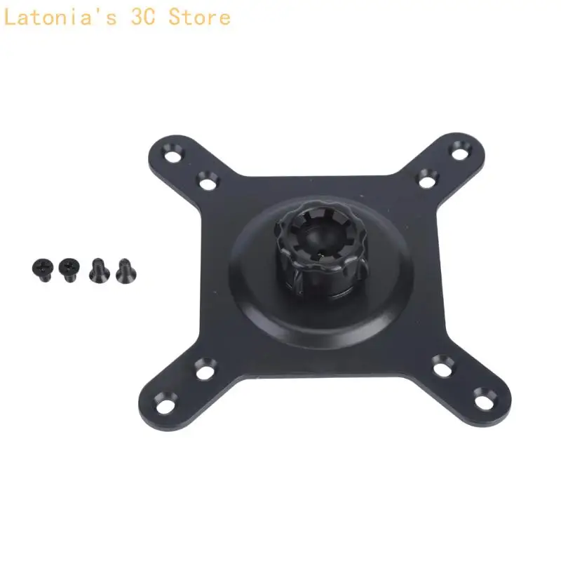 Tischarm-Monitor-Montageplatte mit 17-mm-Kugelkopfanschluss, tragbare VESA-Halterung für 75 x 75/100 x 100 mm – Detail 5