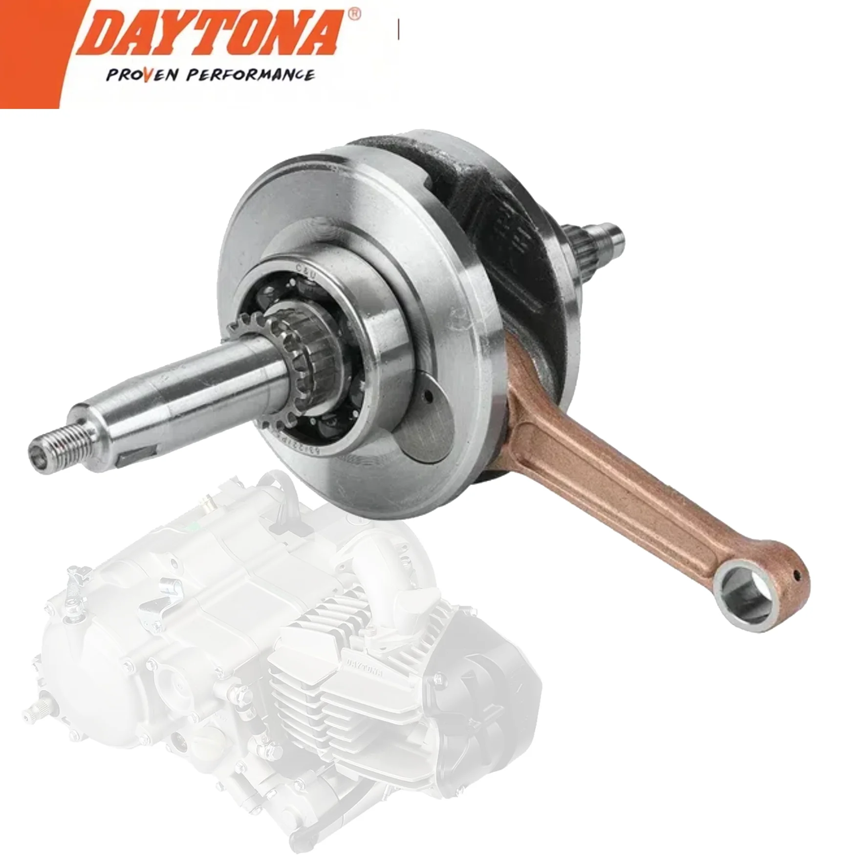 

Motorcycle Crankshaft Set For Daytona Anima FSM/FDX/FLX/FD 190 Engine 4-Speed 190cc 150cc Dirt Bike ATV Original Engine Parts