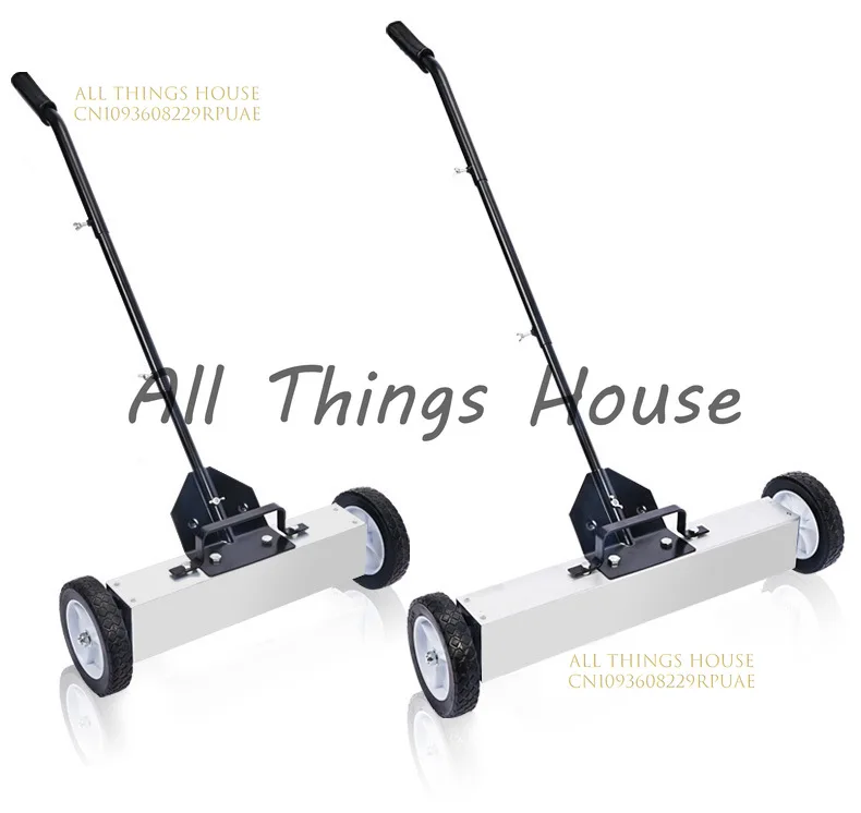 

Hand-pushed Magnetic Suction Car Cleaning Iron Filings Artifact Strong Magnetic Pickup Iron Car Broom Workshop Iron Pin Cleaning