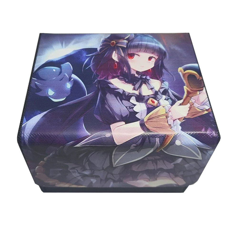 

Ю-Ги-Оо своими руками собственного производства! Коробка для хранения карт Underworld Goddess of The Closed World, высококачественная кожаная коробка для хранения карт, подарочные игрушки