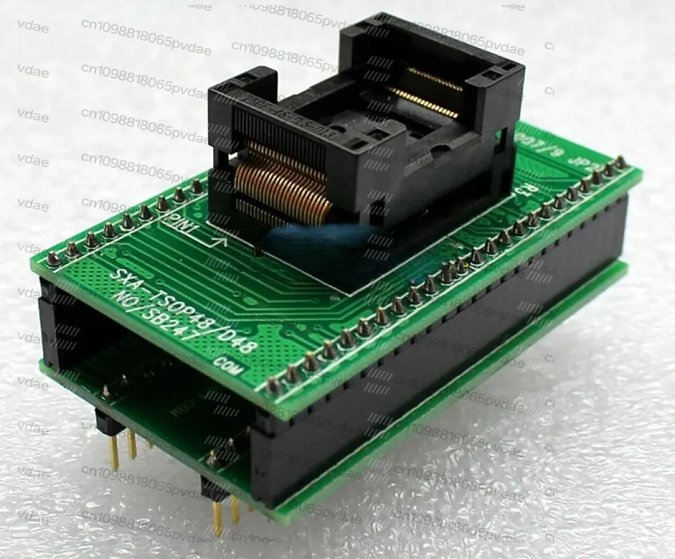 TSOP48 to Dip48 Gold Plated IC Seat, Seart Burning Seat, Sb247-b005 / B4806 Test Seat