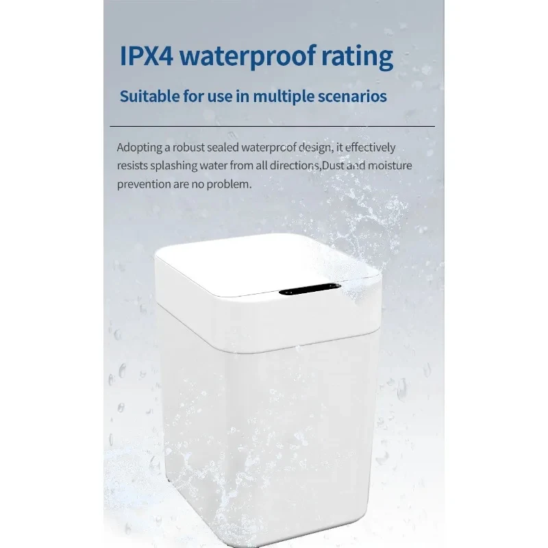 Supply automatic -sealing 20L sensor self-changing trash can