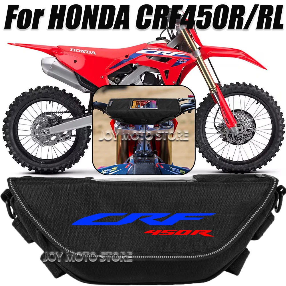 

For Honda CRF450R crf450rl crf450r Motorcycle accessories tools bag Waterproof And Dustproof Convenient travel handlebar bag