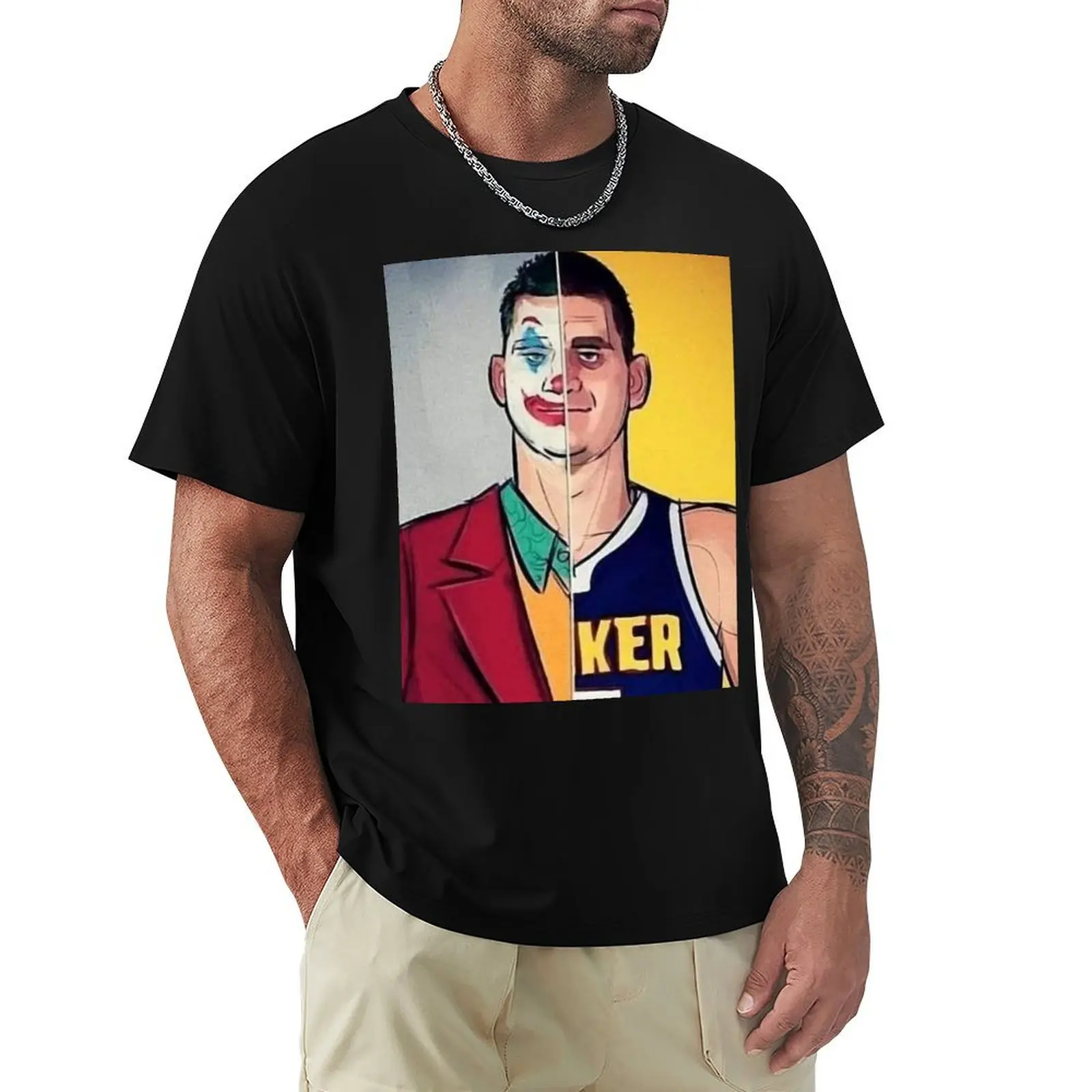Nikola Jokic MVP Denver Basketball T-Shirt Graphic Print Short Sleeve T-Shirt