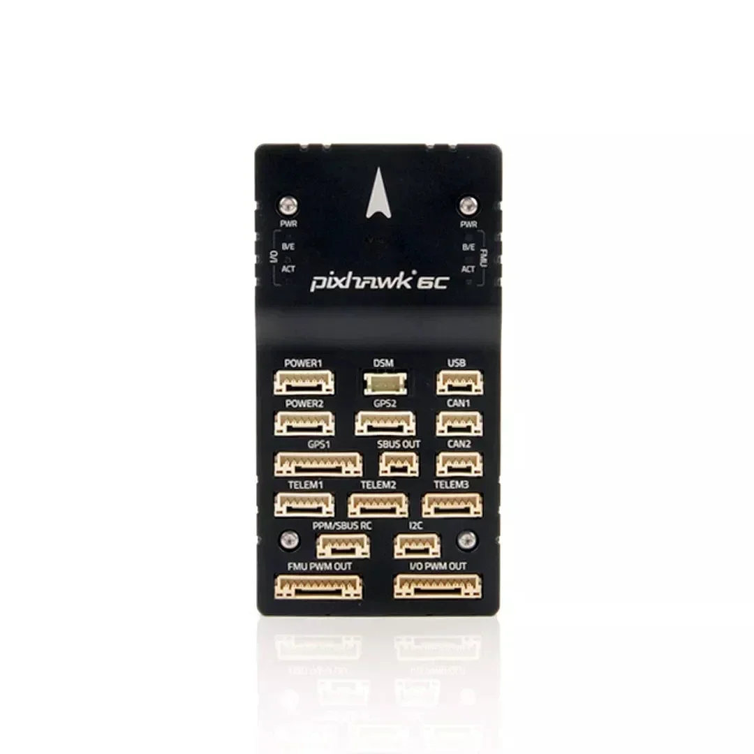 Holybro Pixhawk 6C Flight Controller with PX4 Firmware, STM32H743 480MHz, Integrated Vibration Isolation System