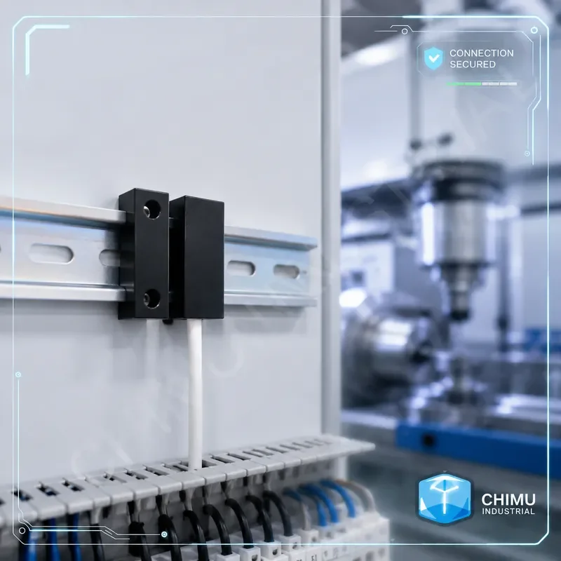 【CHIMU INDUSTRIAL】 for Door Magnetic Proximity Sensor 12V 24V Induction Switch NPN PNP Magnet Control for Light On