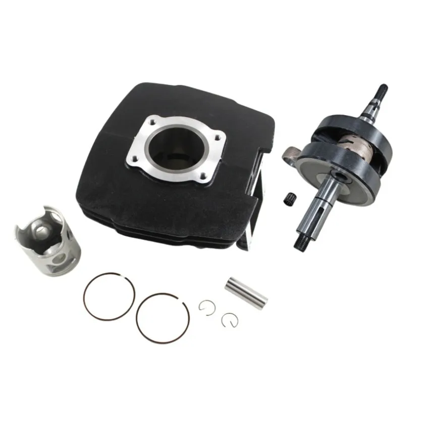 Engine Rebuild56mm 125CC Cylinder Head For DT125 1978-1987 Engine Top End Replacement KitTop End Kit