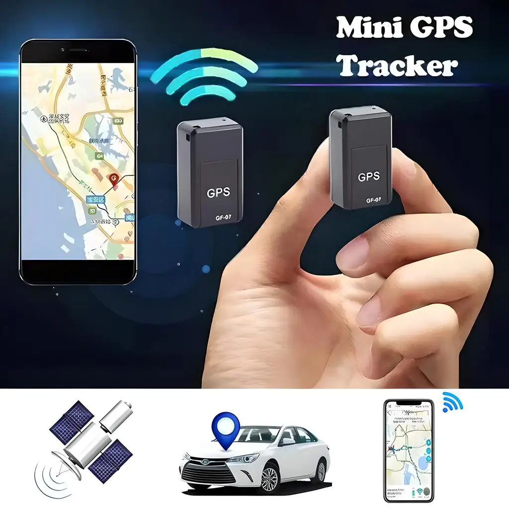 Localisateur GPS multifonction, Mini positionneur de suivi, traceur GPS magnétique, localisateur GF07, dispositif Anti-perte pour personnes âgées et enfants