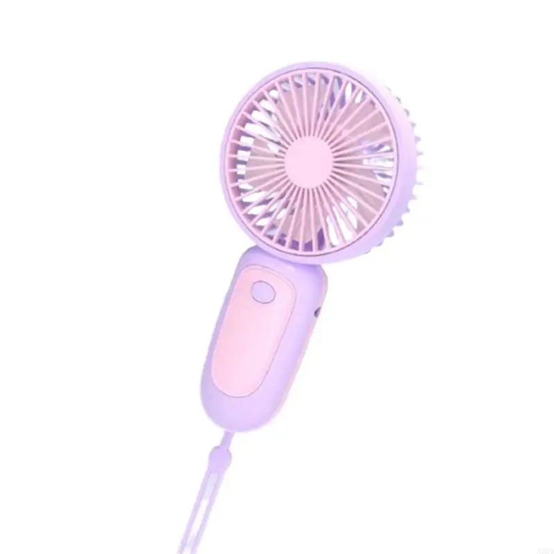 Phim hoạt hình Quạt làm mát không khí cầm tay mini động cho du lịch ngoài trời USB có thể sạc lại máy tính không khí máy tính