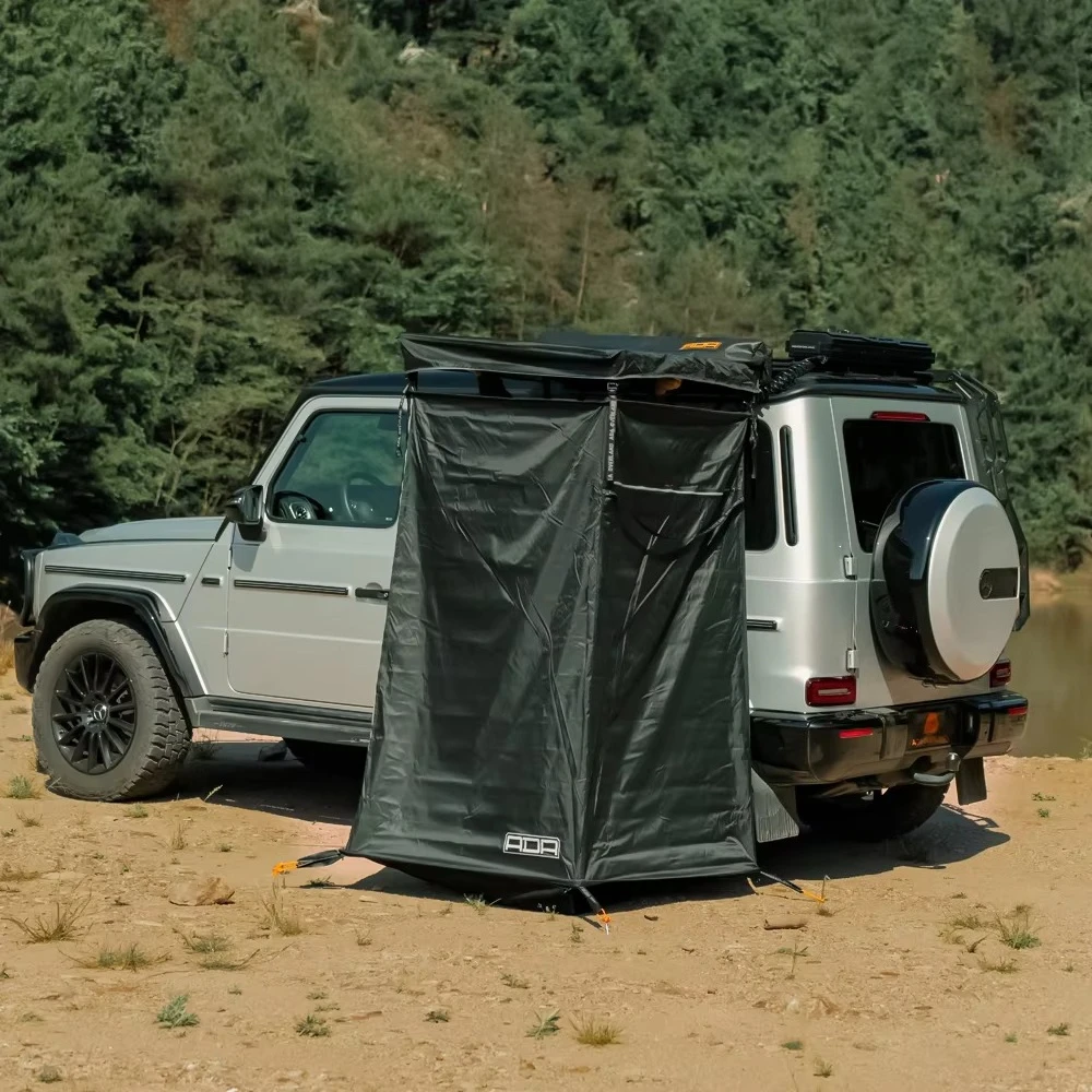 ADA OVERLAND Car Side Ensuite Shower Tent Soft Shell Privacy Room Waterproof 4x4 Overlanding & Camping for SUV Truck