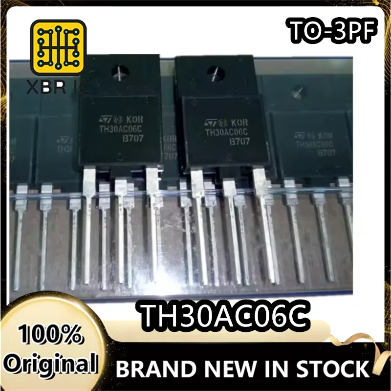 (20/50 Pieces) TH30AC06C TH30AC06 TO-3PF High Power Variable Frequency Air Conditioner Shunt Fast Recovery 30A600V New Genuine