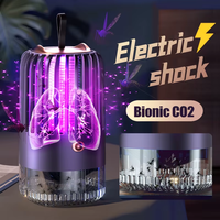 Electric Shock Mosquito Killer Lamp Anti Fly Insect LED Trap with UV Light USB Bug Zapper Portable Outdoor Mute Camping Lantern