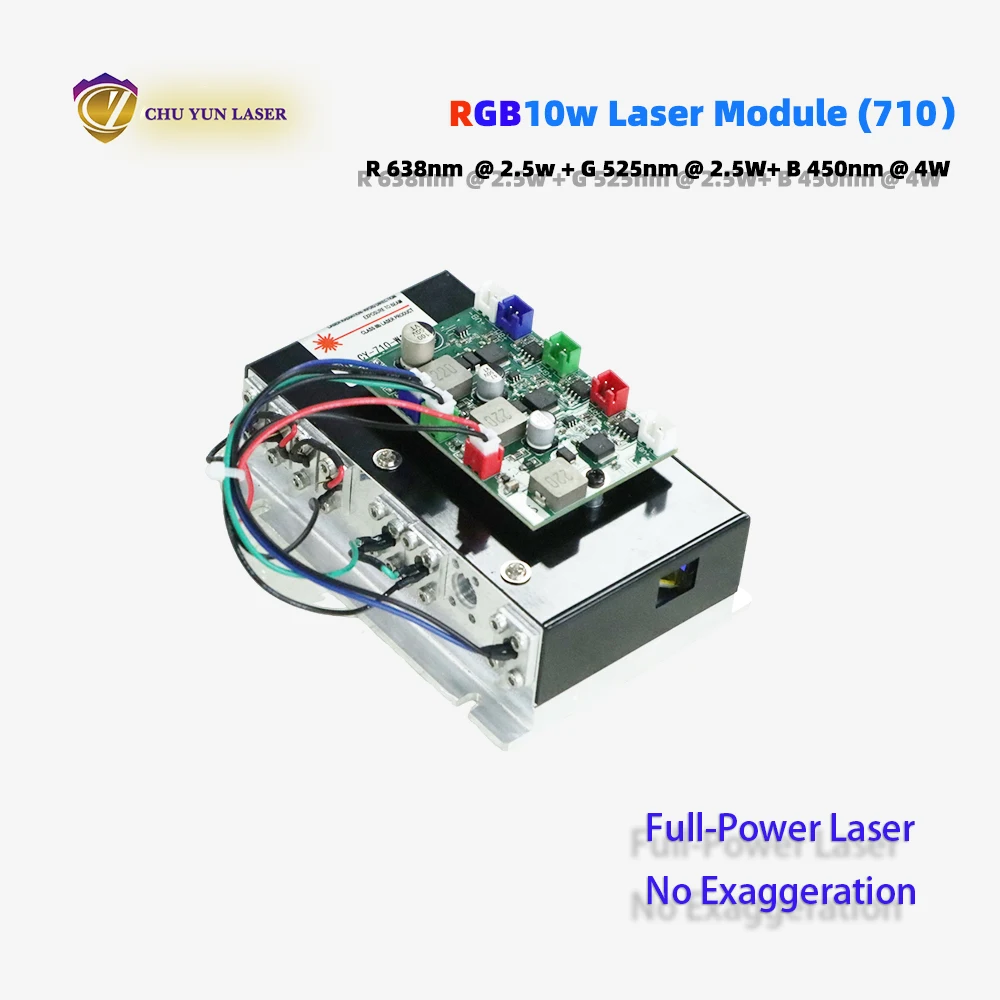 Módulo laser rgb10w com bom feixe para peças de luz laser TTL e lâmpada de show a laser ANALÓGICO