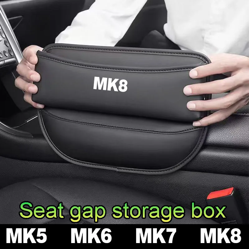 Коробка-органайзер для автомобильного сиденья — универсальный, подходит для мелких предметов первой необходимости, автомобильных аксессуаров, для VW Volkswagen MK5 MK6 MK7 MK8