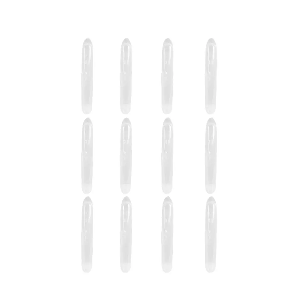 12Pcs Toothbrush Container Space Saving Portable Toothbrush Holder with Tight Seal for Toothpaste Brush Cosmetics Jewelry