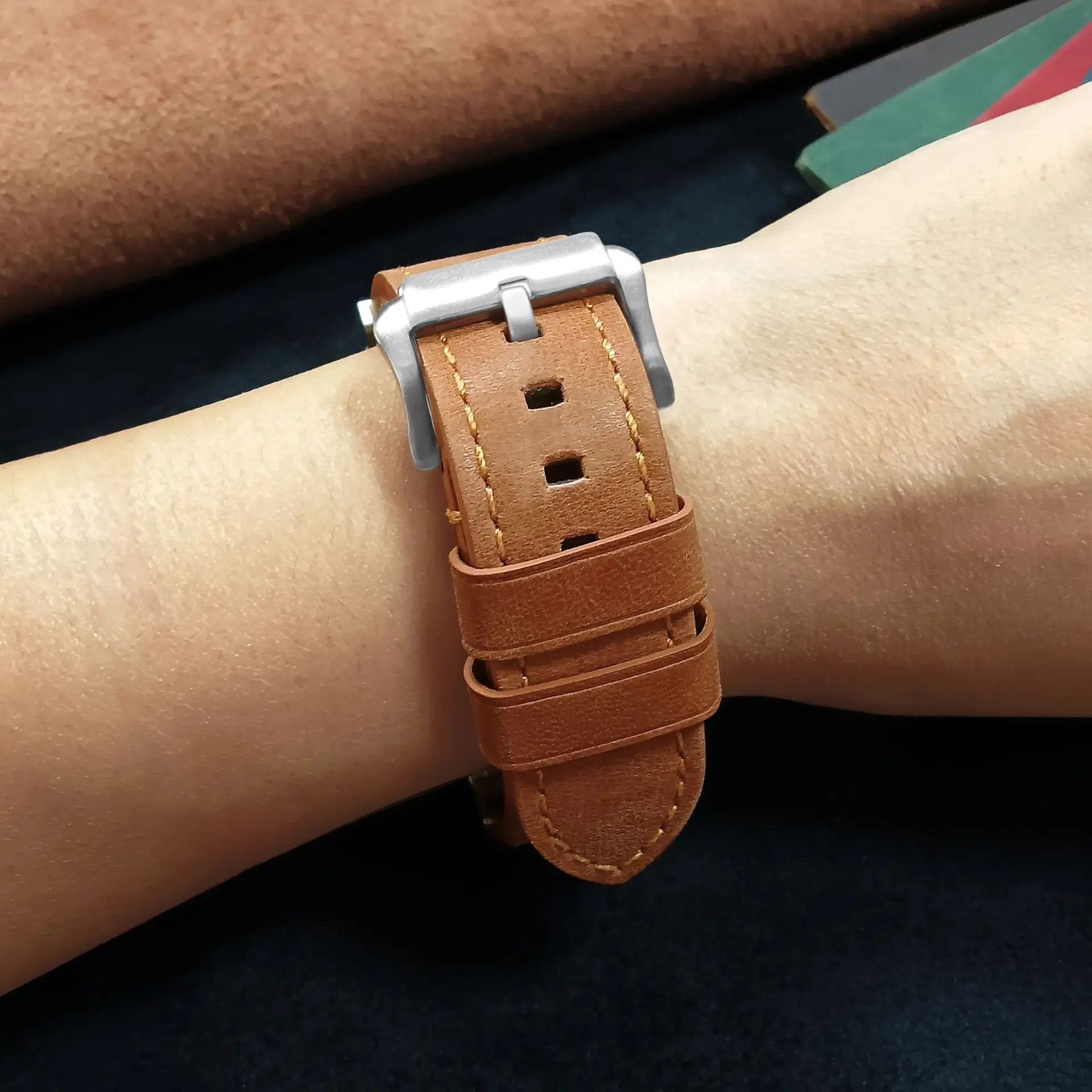 Cinturino in pelle per Samsung Galaxy Watch 7 Ultra 47mm cinturino in acciaio inossidabile per galaxy ultra 47 ULTRA 47MM cinturino da uomo