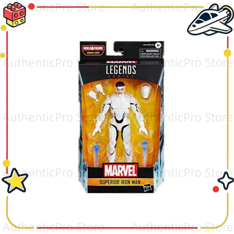 【In Stock】Original Hasbro Marvel Legends Series Superior Iron Man Action Figure Toy Model Gift&Collection