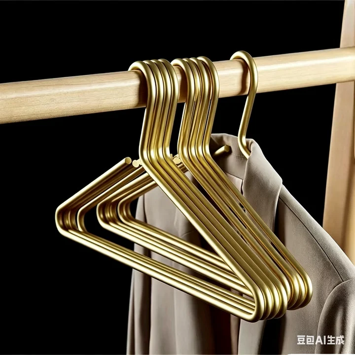 

10PC Waterproof Metal Coat Hanger Suit Pants Organizer 42CM Solid Clothes Hanger Bold Drying Rack Wardrobe Saves Space
