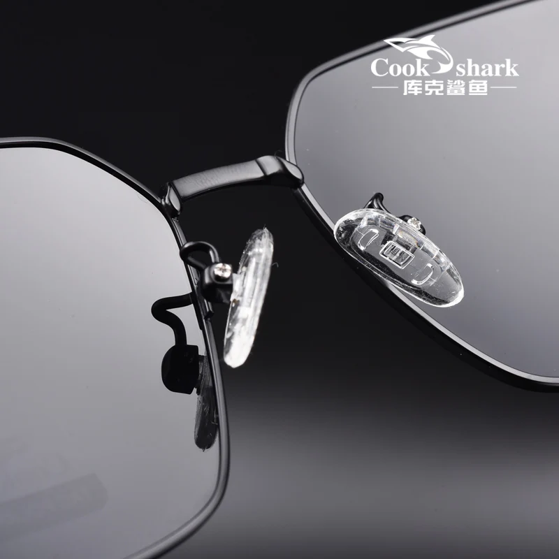 Cook shark's new polarized sunglasses for men and women drivers driving special anti-ultraviolet tide sunglasses