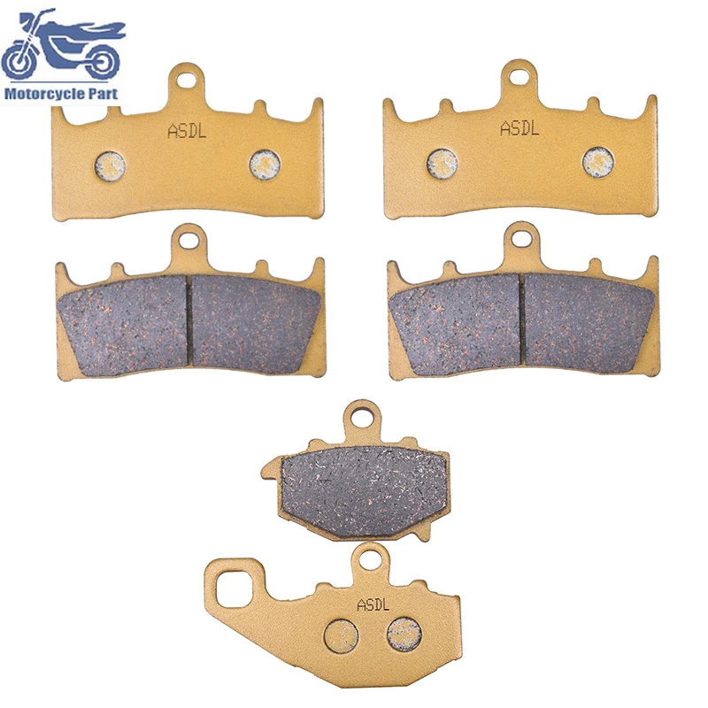 

Front And Rear Brake Pads For Kawasaki ZX9R ZX 9R ZX9 R ZX-9R ZX900 ZX6R ZX 6R ZX6 R ZX-6R ZX600 1996 1997 1998 1999 2000 2001