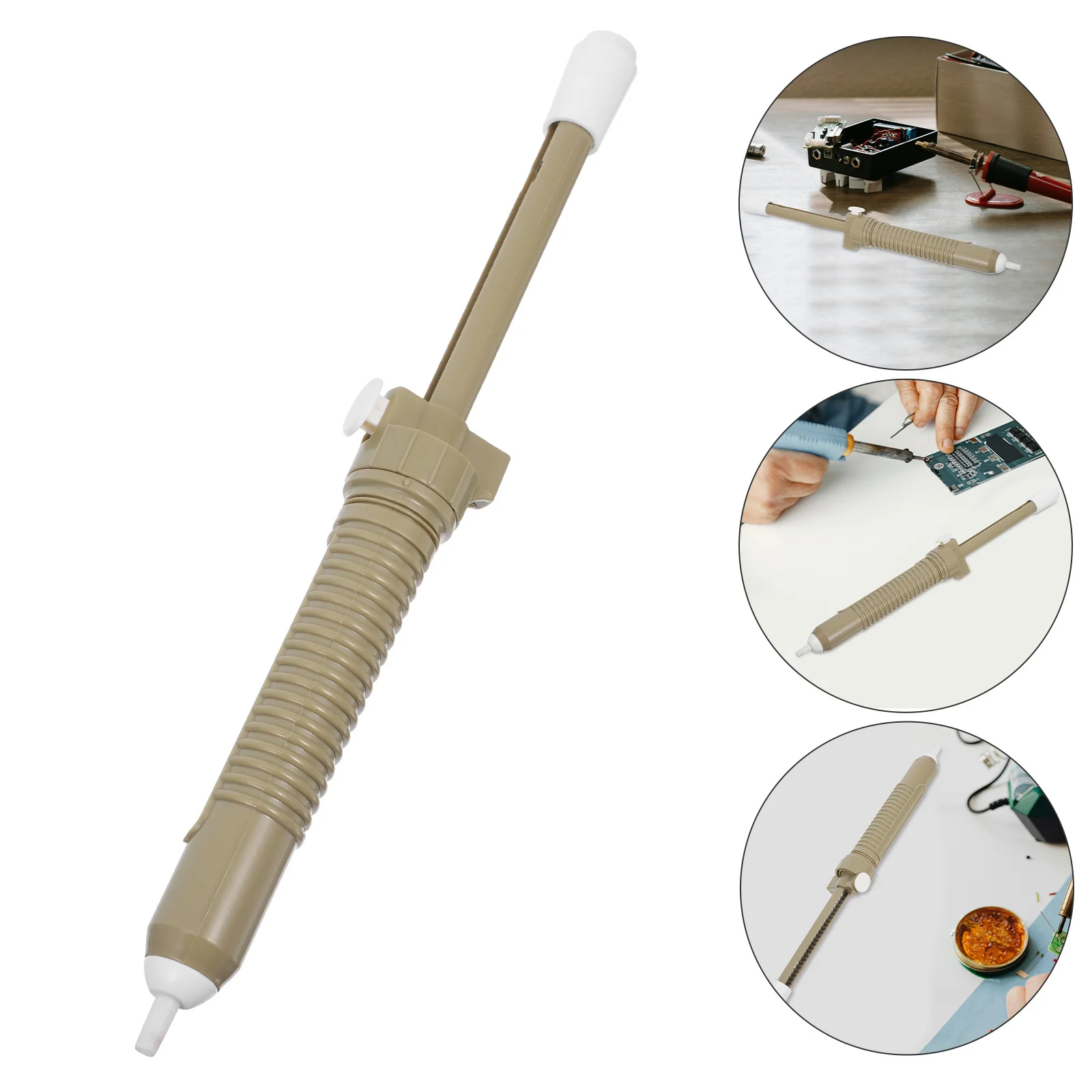 لحام مصاصة دليل ديسولديرينغ مضخة أداة اليد المحمولة لحام مزيل قوي شفط لحام القصدير إزالة مضخة