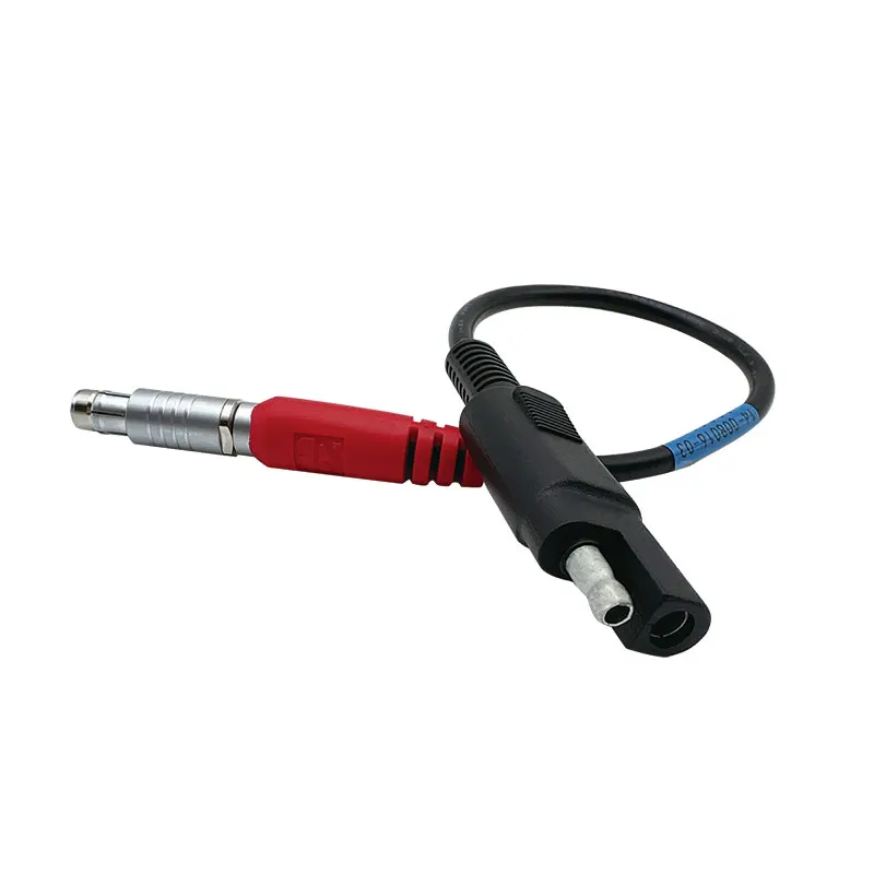 New Power Cable A00302 For GPS HiPer HiPer Lite Wired To SAE 2-pin Flat Connector GA/GB GR-3 GR5 GB-500 GB 1000