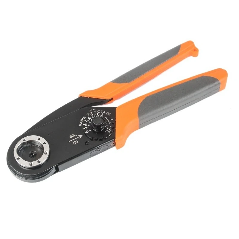 HD2612 Aviation Crimper - 4-Point Heavy Duty Connector Tool, 22520/1-01 Pin Crimping Pliers for Electrical Terminals