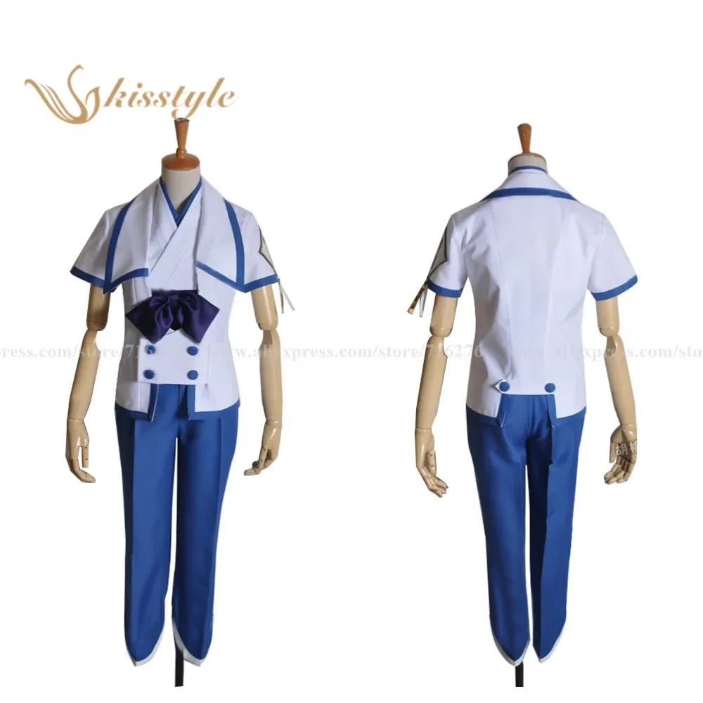 Kisstyle Fashion From the New World Shun Aonuma Uniform Cosplay Clothing Costume,Cusomized Accepted