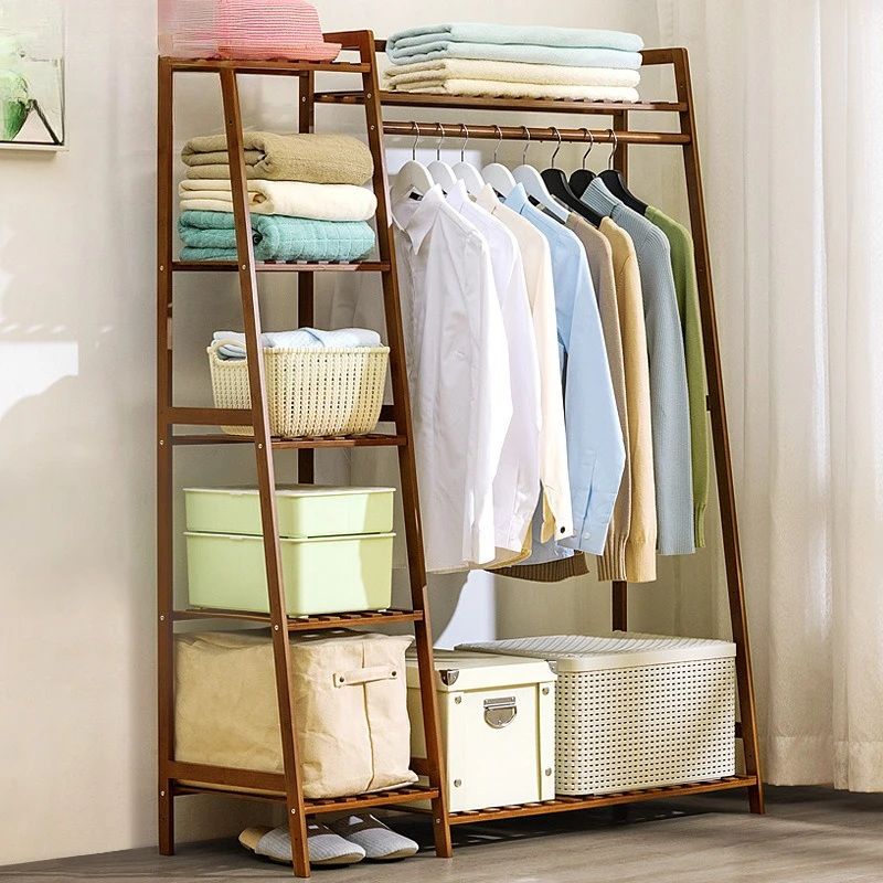 Coat rack Floor-to-ceiling multi-functional storage rack Simple hanger
