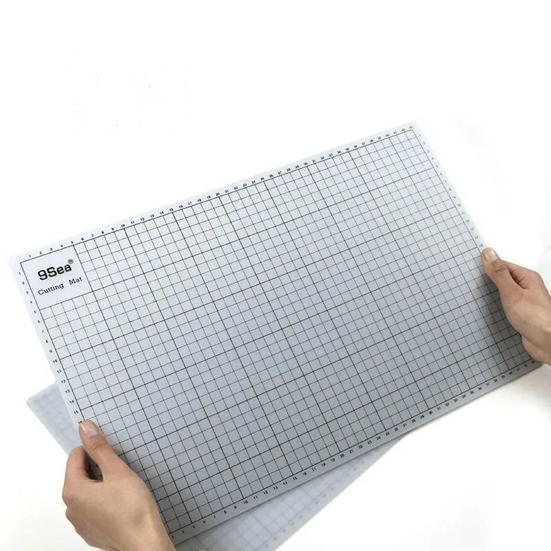 New A5 A4 A3 Leather Soft Pad Hand Writing Plank, 3mm Thickness Inch Size Cutting Mat Punch Craft Cutting Mat Board Engraving