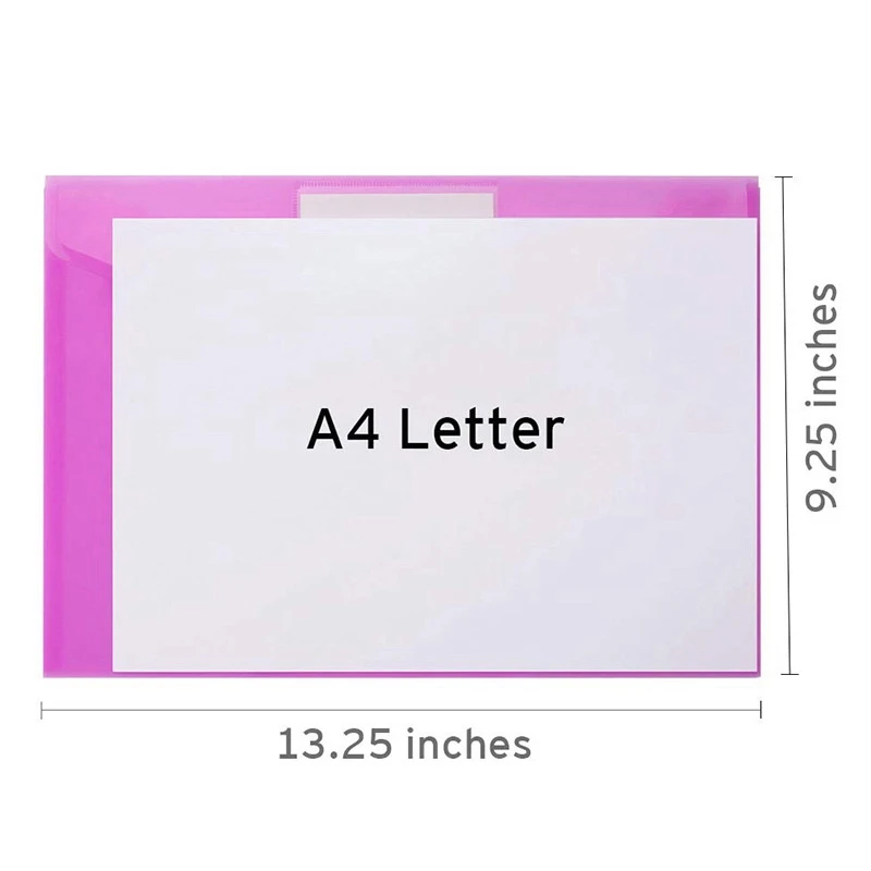 Plastic Envelopes A4 Letter Size Plastic Envelopes With Snap Closure Poly Envelope Plastic Folders With Closure