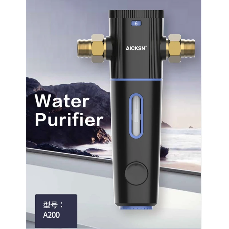 

Фильтр для воды с предварительным фильтром A200 для кухонной мойки, 40 мкм, фильтр первого шага для системы фильтрации всего дома