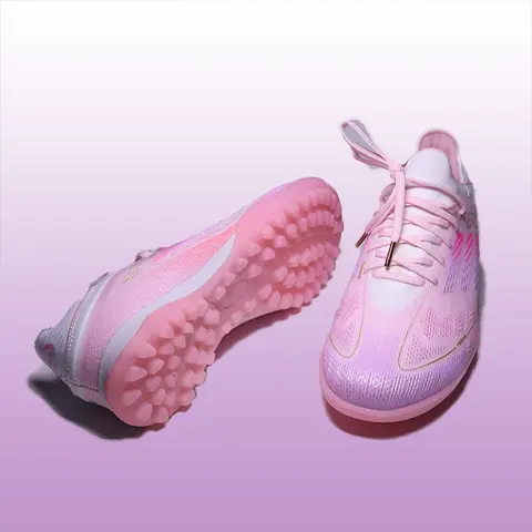 N-F50 전문 남성 축구화 SLIP-ON 미끄럼 방지 잔디 축구 클리트 어린이용 TF/FG 훈련 축구 부츠 Chuteira Campo