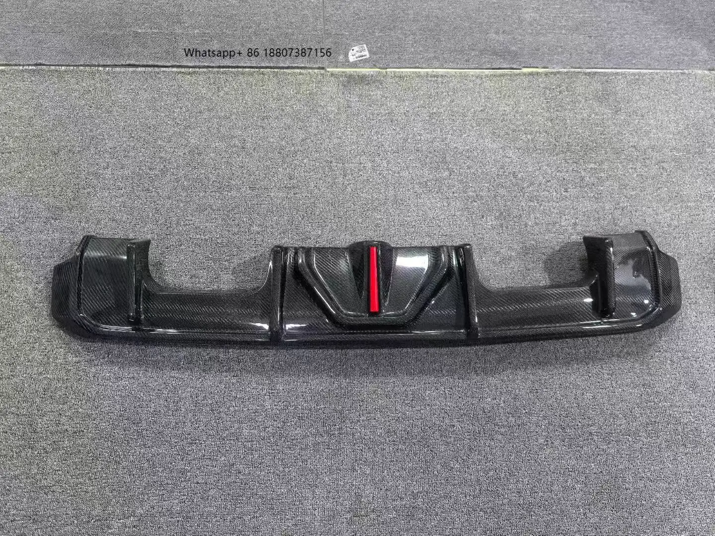 

Для G80 G82 G83 M3 M4: Новый задний бампер и сплиттер из сухого карбона с LED-диффузором и креплением под выхлопную систему