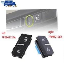 7P6962125A Left And Right Door Central Locking Switch Button Car 7P6962126A For Volkswagen VW Touareg 2011-2018 Car accessories