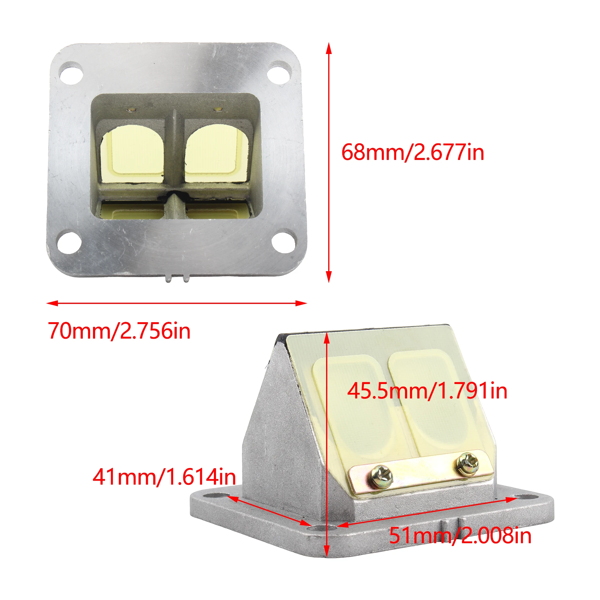 Motorcycle Reed Valve Single For Yamaha Y125Z Banshee 350 Two Stroke Engine Replacement Accessories