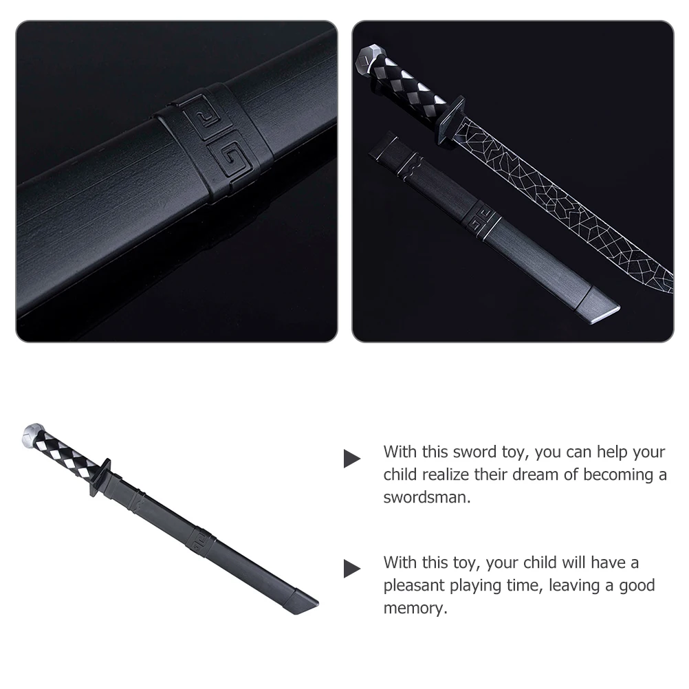 

Glowing sword Acrylic Blade Sheath Kids for Halloween Cosplay Wear resistant Japanese Style Toy
