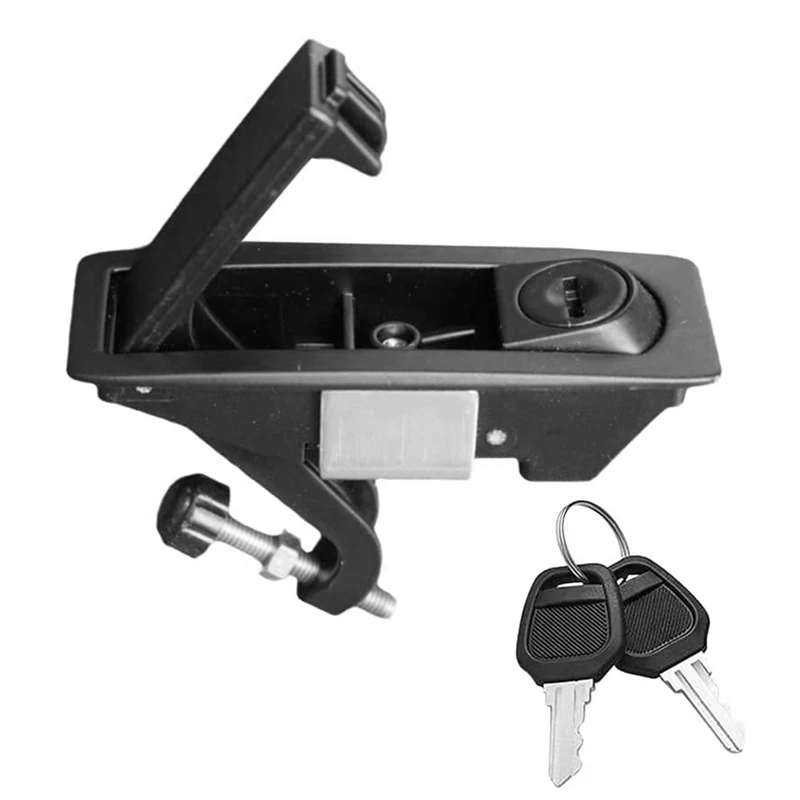 MS606-1 Serratura per porta con leva a compressione Scatola per armadio elettrico - Serratura a compressione 2 pezzi
