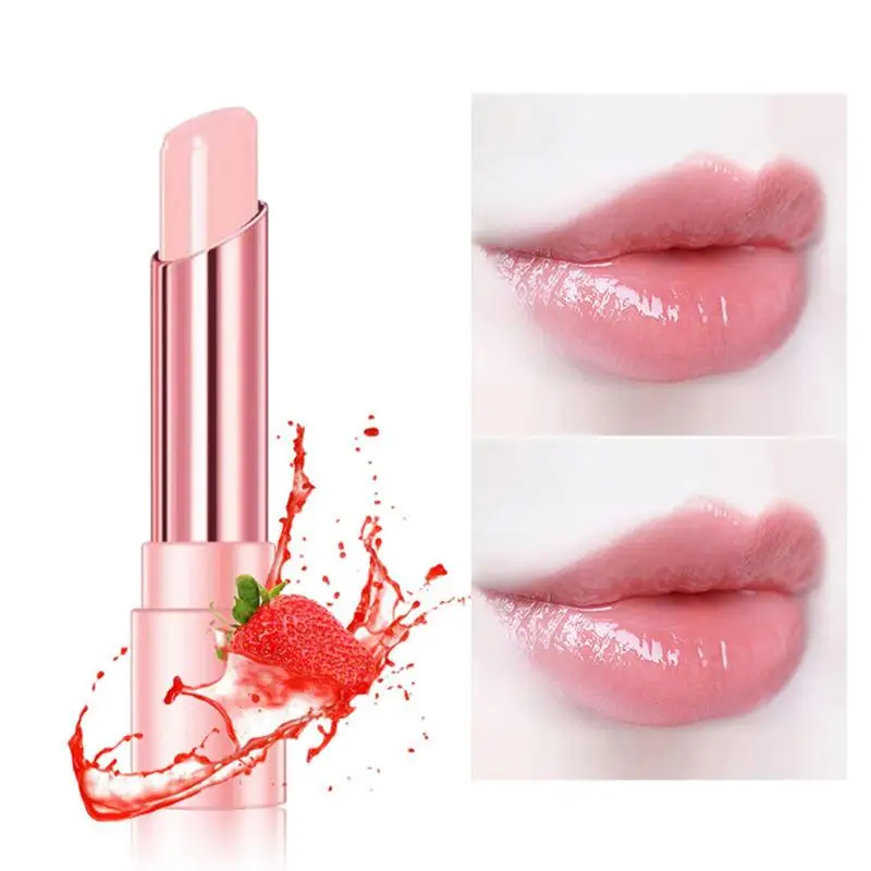 Rossetto che cambia colore 3.2g tazza antiaderente balsami per labbra colorati rossetto lucido rosa chiaro multifunzionale idratante professionale