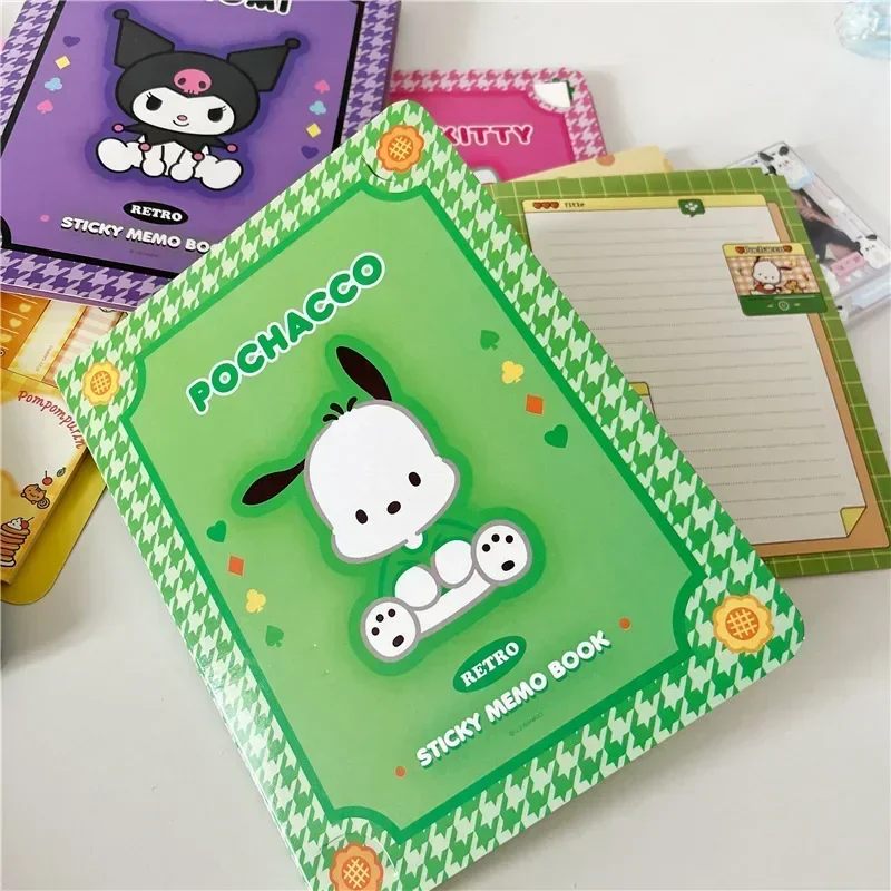 Bonito kuromi nota livro minha melodia cinnamoroll livro de conveniência pasta bonito bloco de notas estudante escritório papelaria