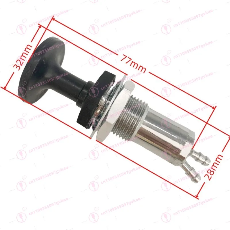 Fuel Primer Pump Assembly with Bulb Fit Snowmobile ATV UTV Fuel Line Repair Kit Replacement Parts RYB-009