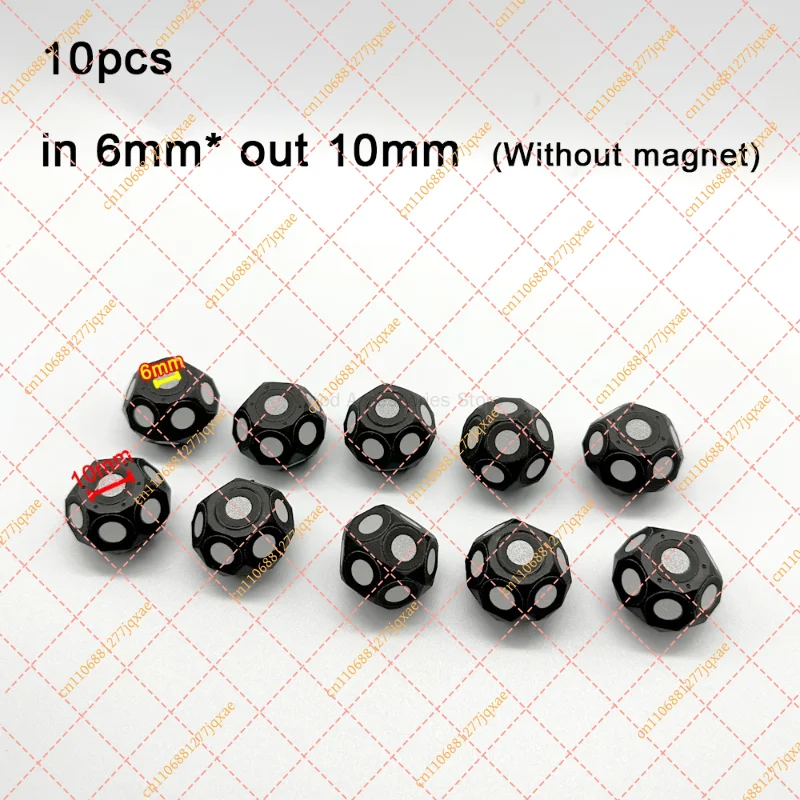 High Reflective Fluorescent Magnetic Target Marking Points for 3D Scanner Calibration