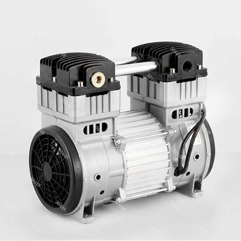 Oil-Free Silent Air Compressor Head Air Pump Accessories Complete Set Air Compressor 550W/1500W Copper Wire Motor
