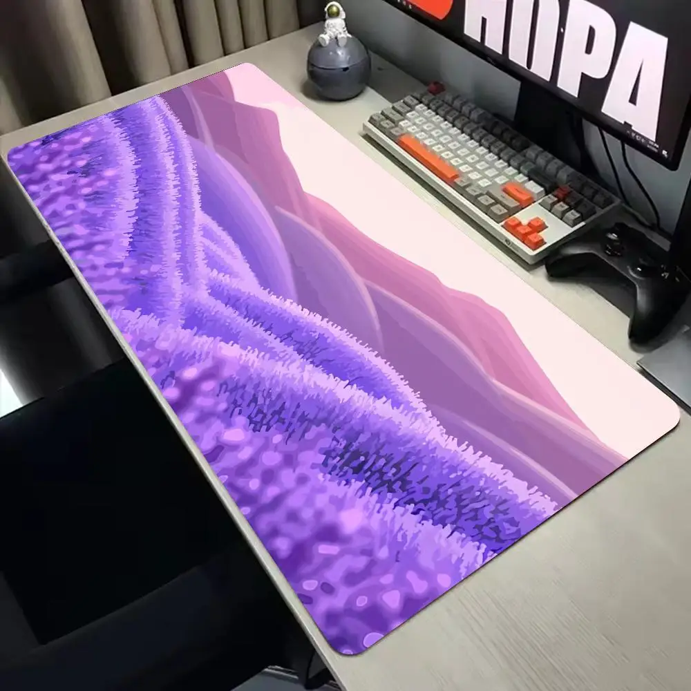 

anime lavender field Mouse Pad Mouse pad