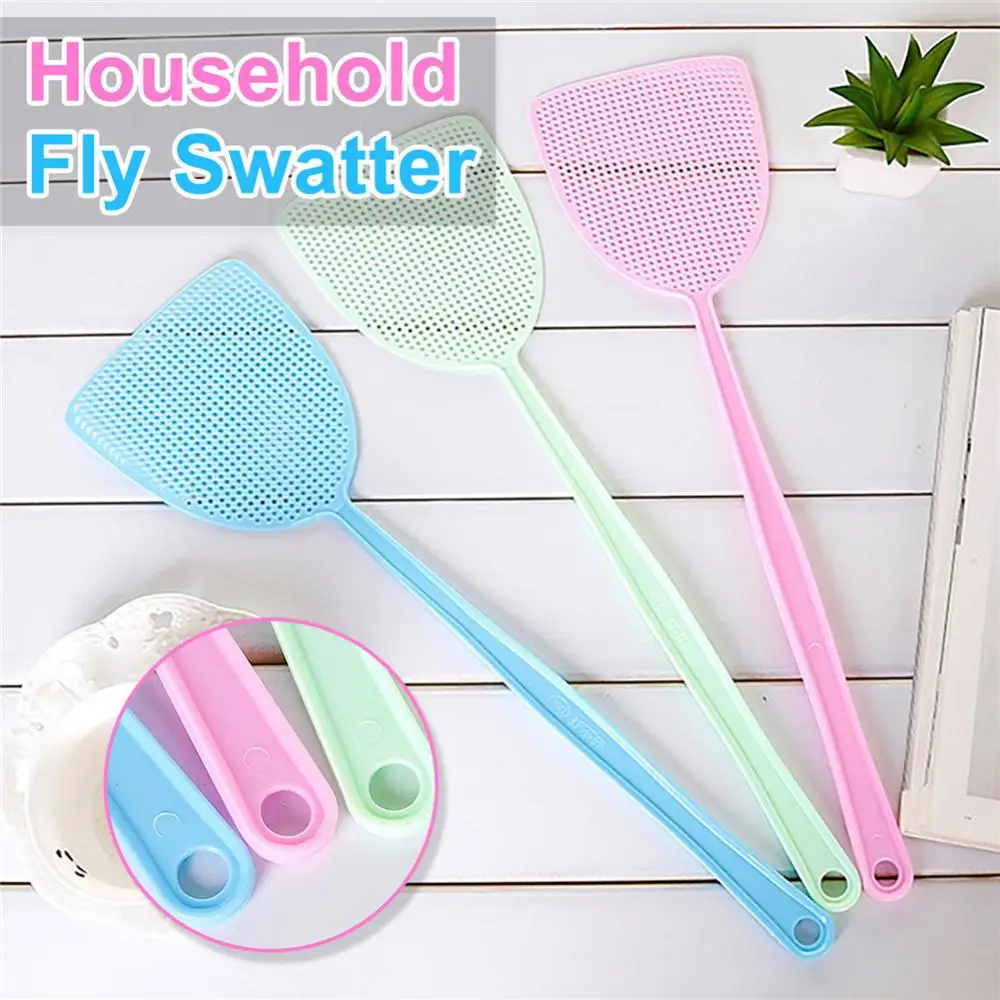 Plastic Fly Swatter Beat Insect Flies Pat Anti-mosquito Shoot Fly Pest Control Mosquito Tool Home Kitchen Accessories