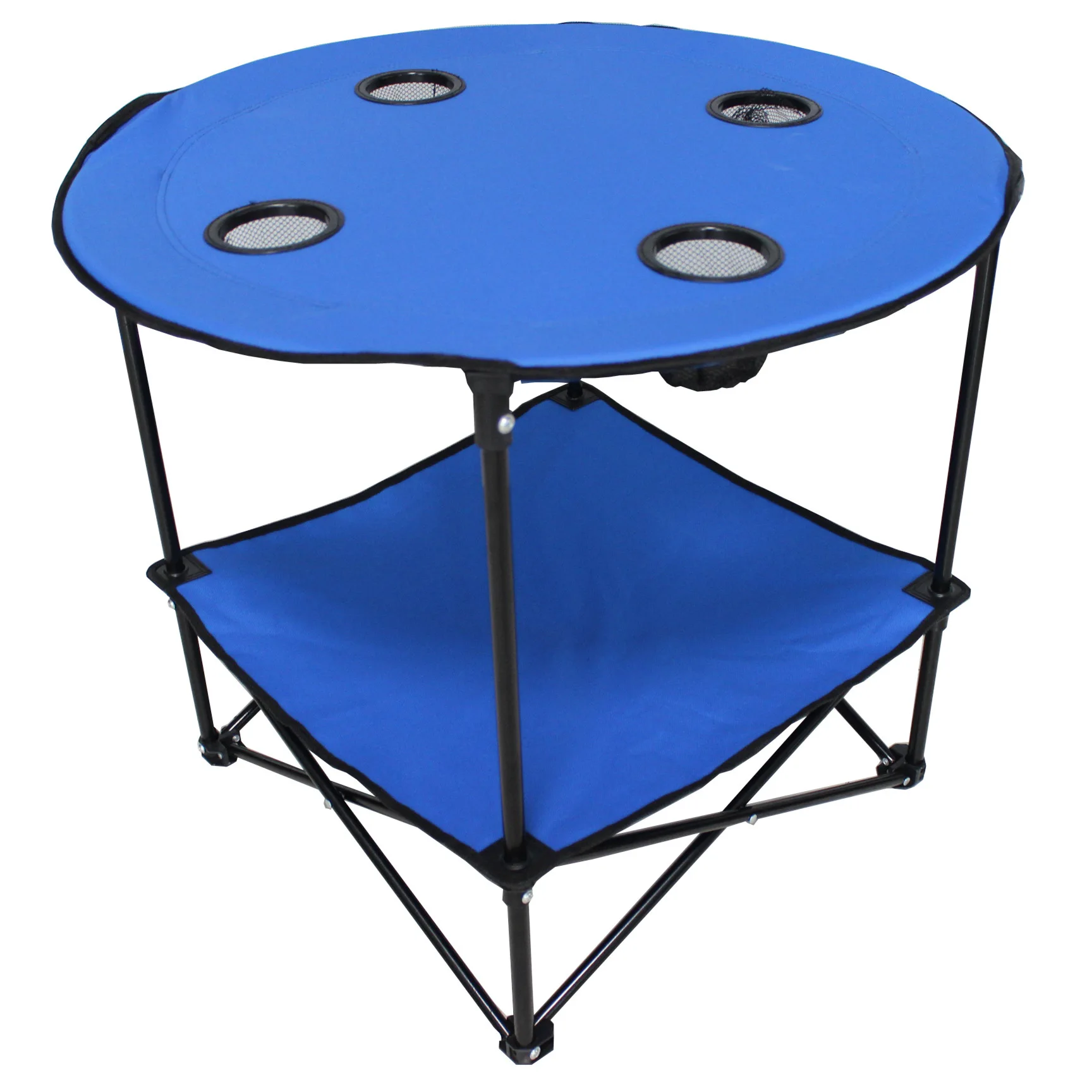 Wholesale Portable Camping table Barbecue Round Folding table Outdoor tables