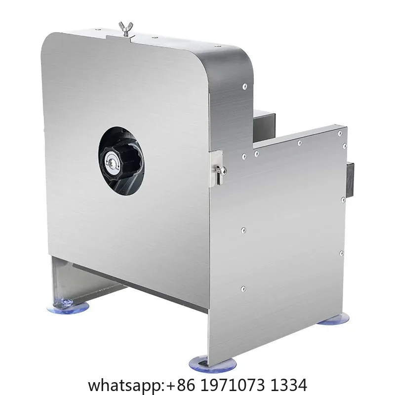 Electric Vegetable Cutter with Automatic Feeding, Multifunctional Food Processor for French Fries Potato Chips, Commercial Grade