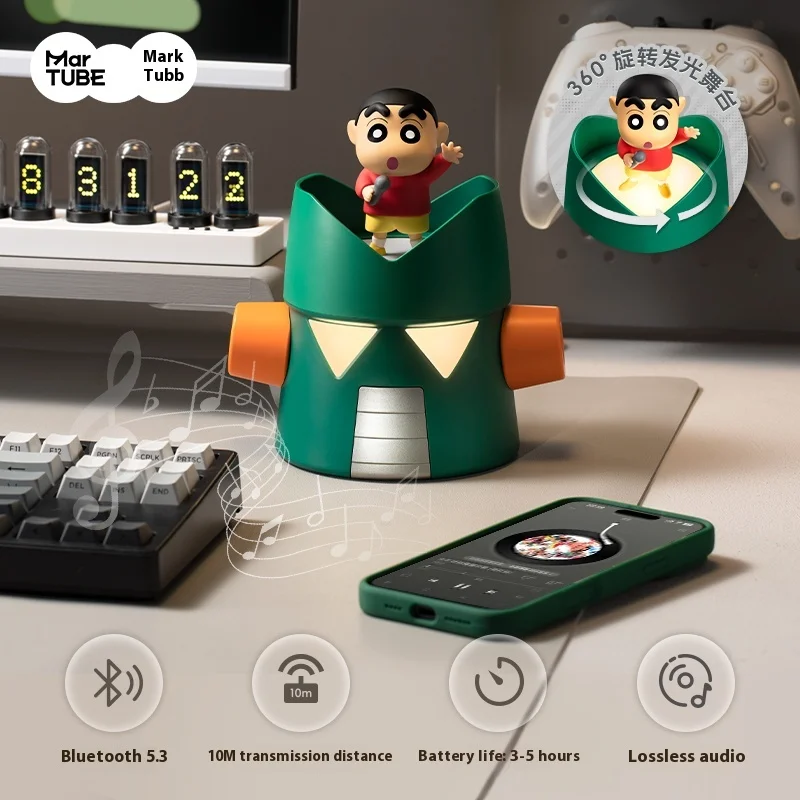 Auf Lager Mark Tubu Crayon Shinchan Kangdam Lautsprecher Chaowan Spaß handgemachte Blind Box Peripherie Spielzeug Geburtstagsgeschenk für Männer