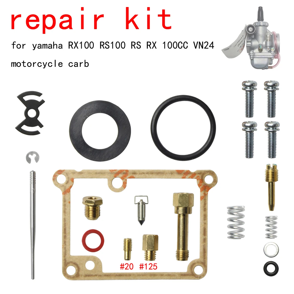 

carburetor repair kit for yamaha RX100 RS100 RS RX 100CC VN24 motorcycle carb